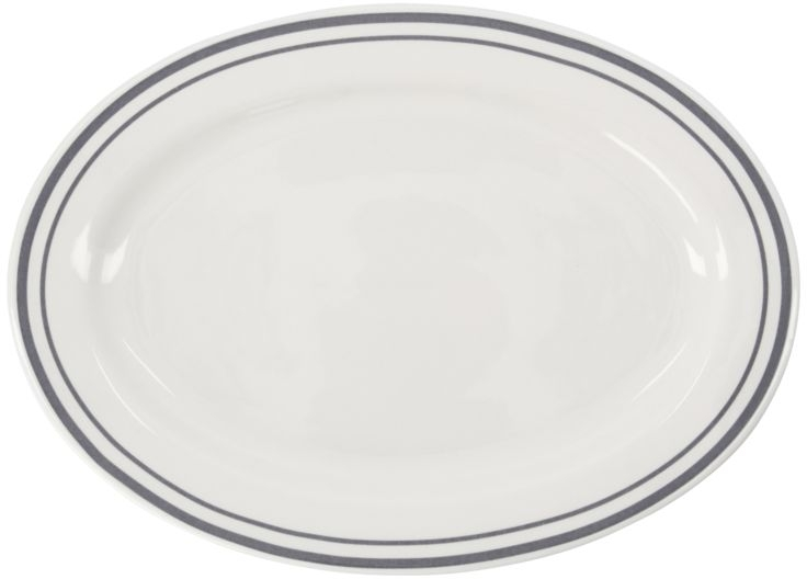 Bistro  Serveringsfad  22x29    Porcelæn