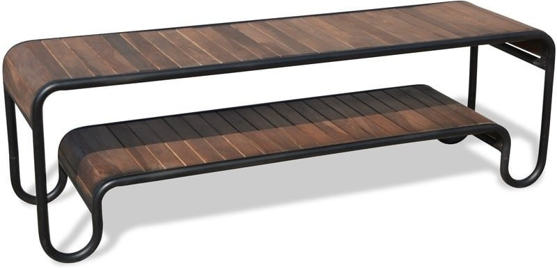 Christiania Dark   -bænk  H45x120x60