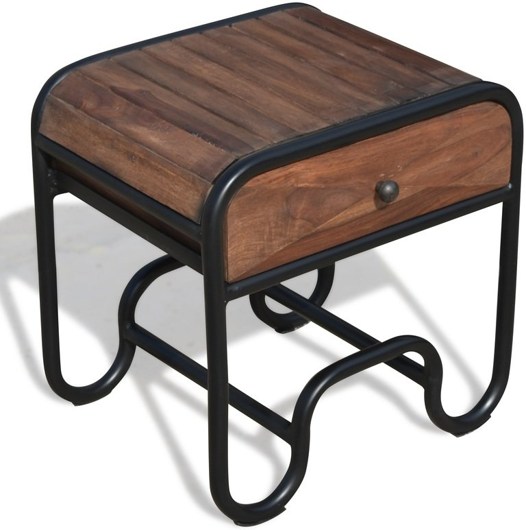 Christiania Dark  Sengebord  H50x50x40