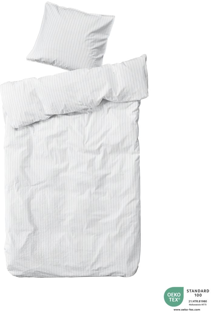 Dagny  Sengesæt  Snow    Ocean  150x210    Pude 60x50