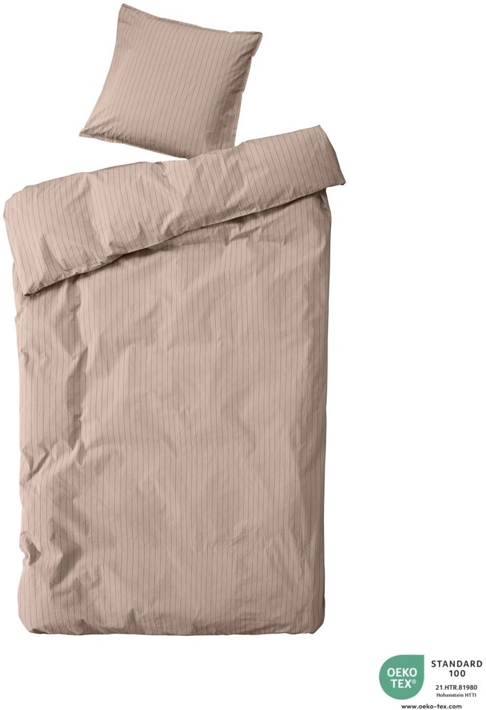 Dagny  Sengesæt  Straw    Bark  150x210    Pude 60x50