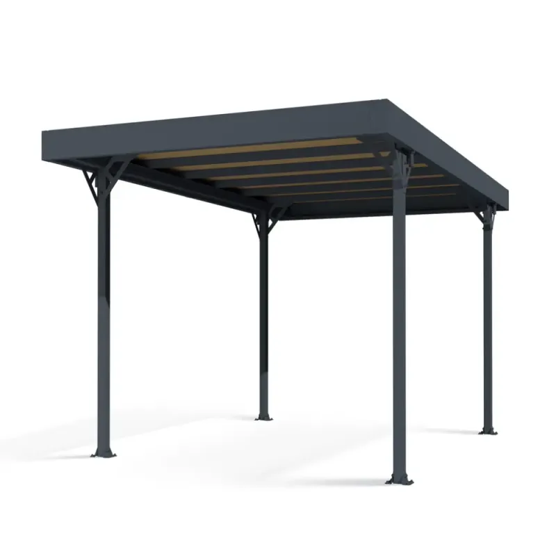 Palram Canopia Palma Carport 5000  Antracitgrå 540-172
