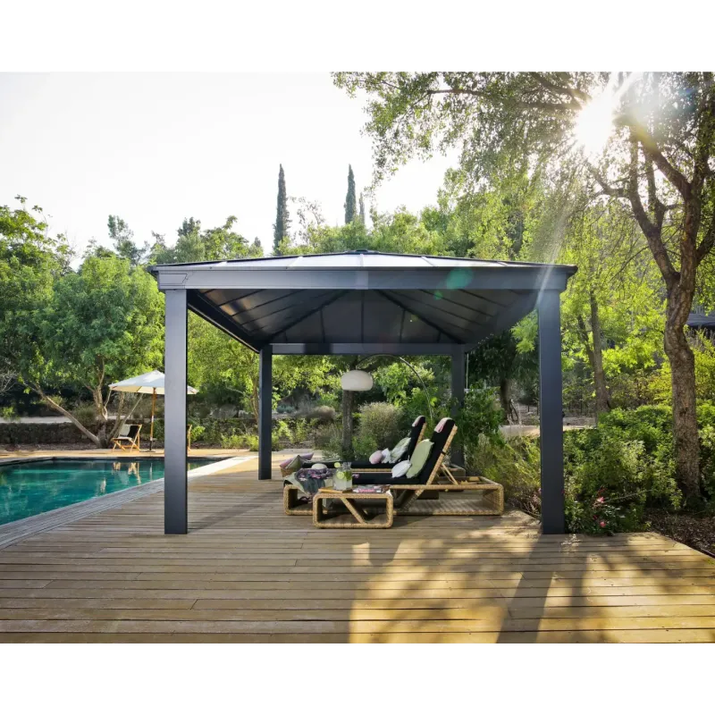Palram Canopia Dallas 4900 Havepavillon  Antracitgrå 540-146
