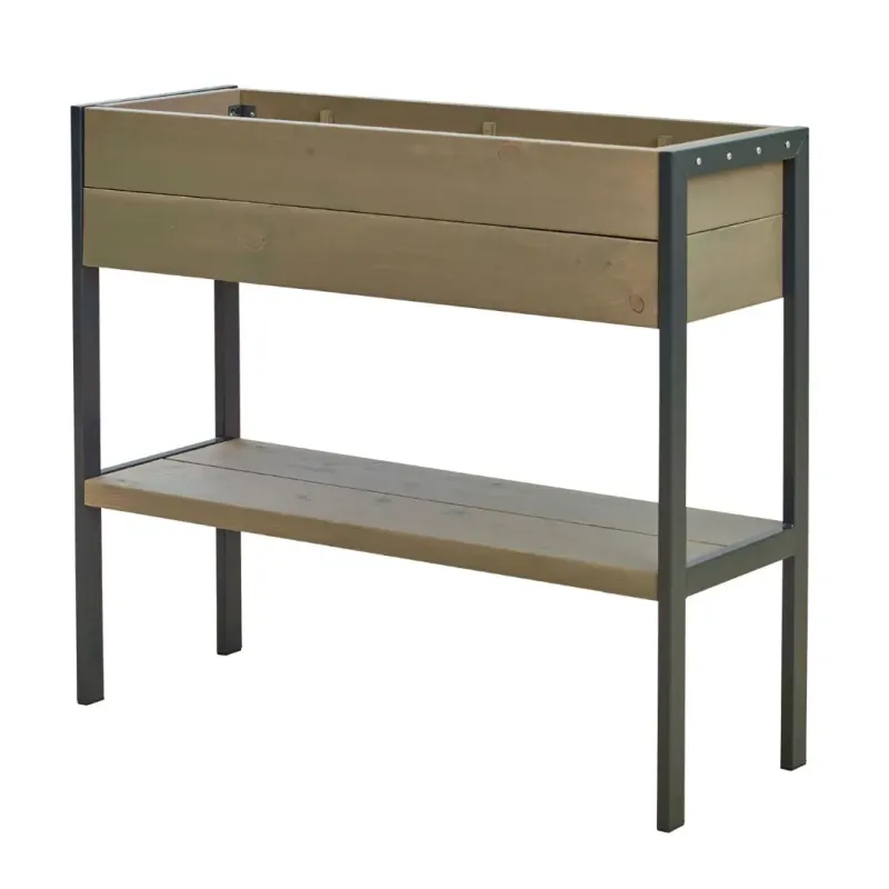 Plus Funkis Plantekasse 103   Grundmalet Gråbrun 19638-18
