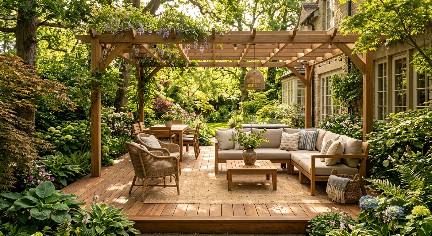 Teak terrasse: sådan installerer og vedligeholder du den